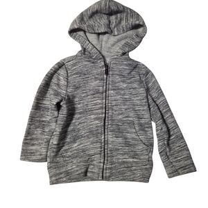 Old Navy Gray Zip-Up Hoodie Sweatshirt
